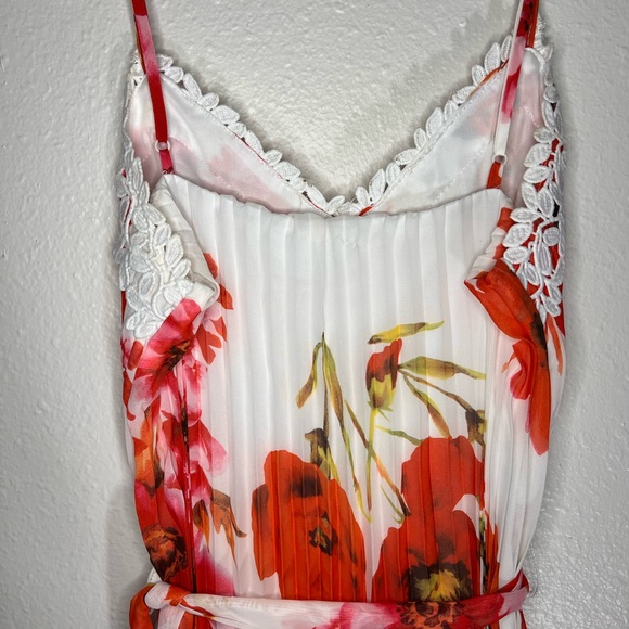 Premier Amour Dress Maxi Full-Length Floral Size 8 - Picture 5 of 15